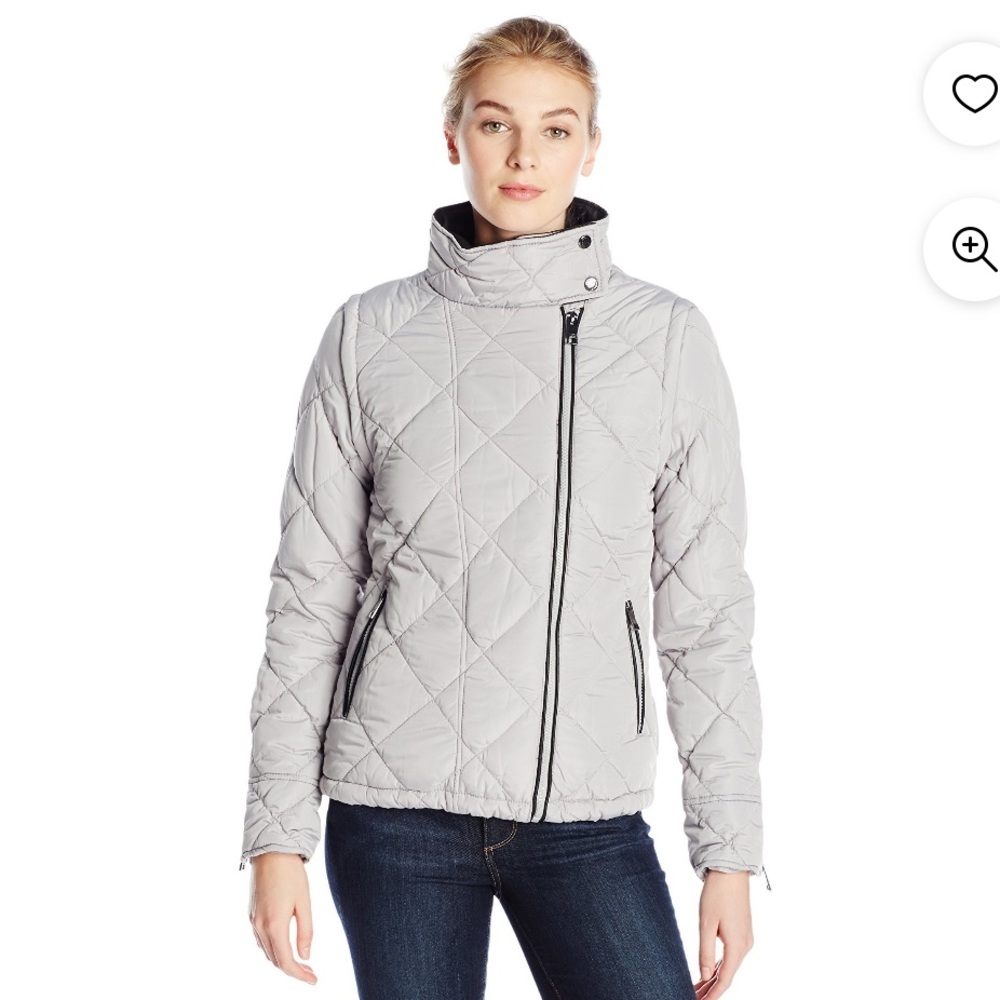 Quilted Grey Coat!